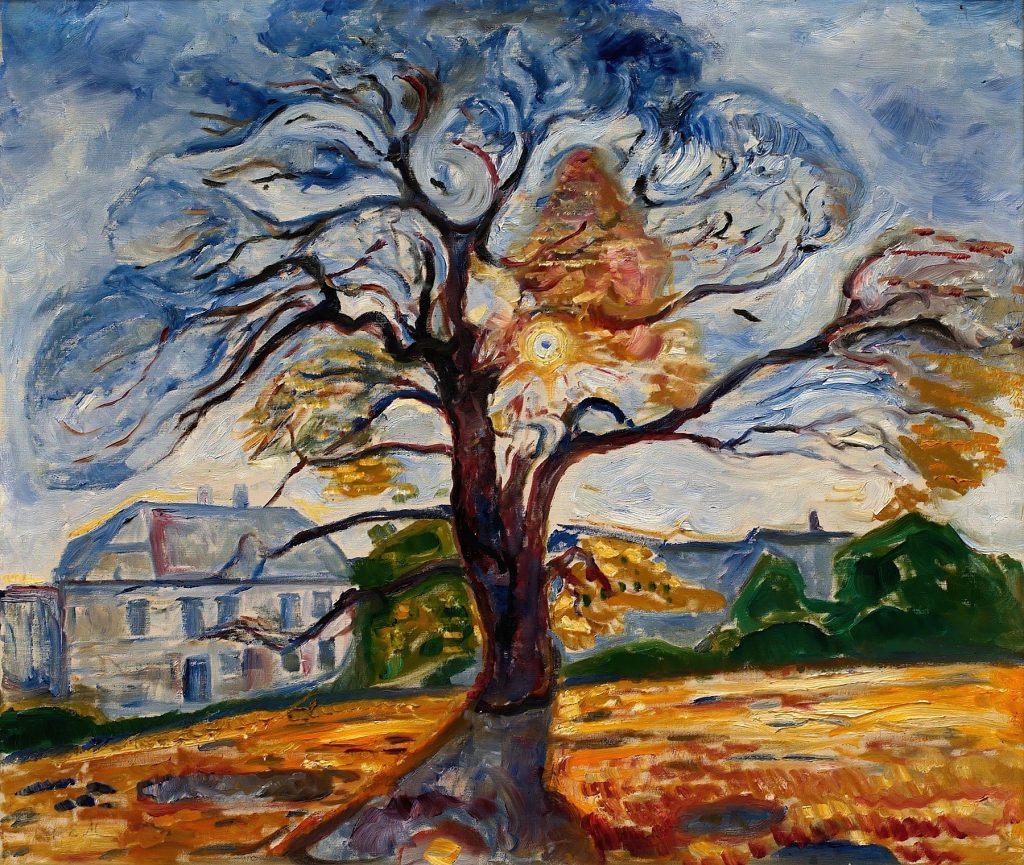 Edvard Munch, The Oak (1906)